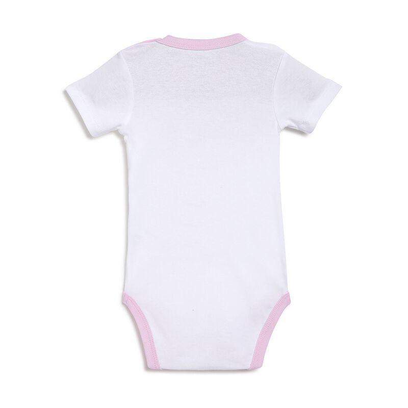 Infants Multicolor Printed Bodysuit (Pack Of 4) image number 4
